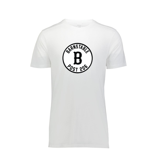 [FTSCUBWH-YS-LOGO2] Decker Youth Tri-Blend T-Shirt - Short Sleeve (Youth S, White, Logo 2)