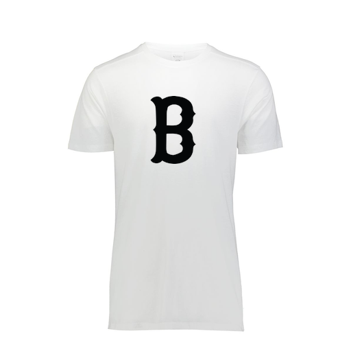 [FTSCUBWH-YS-LOGO3] Decker Youth Tri-Blend T-Shirt - Short Sleeve (Youth S, White, Logo 3)