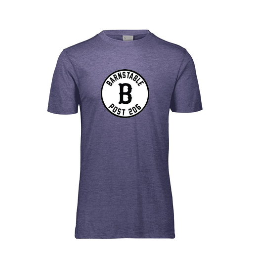 [3066.U22.S-LOGO2] Youth Ultra-blend T-Shirt (Youth S, Navy, Logo 2)