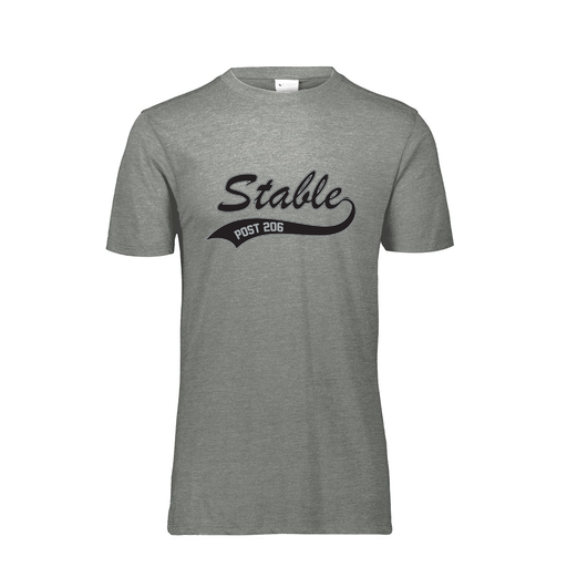 [3066.013.S-LOGO1] Youth Ultra-blend T-Shirt (Youth S, Gray, Logo 1)