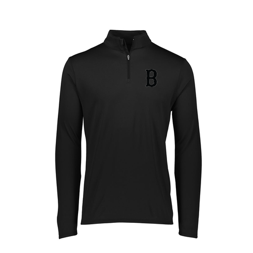 [FTLQFLBK-FAXS-LOGO3] Decker Women's Flex-Lite 1/4 Zip Shirt (Female Adult XS, Black, Logo 3)