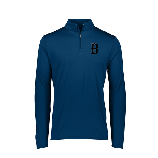 [2787.065.XS-LOGO3] Ladies Dri Fit 1/4 Zip Shirt (Female Adult XS, Navy, Logo 3)