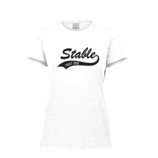 [3067.005.XS-LOGO1] Ladies Ultra-blend T-Shirt (Female Adult XS, White, Logo 1)