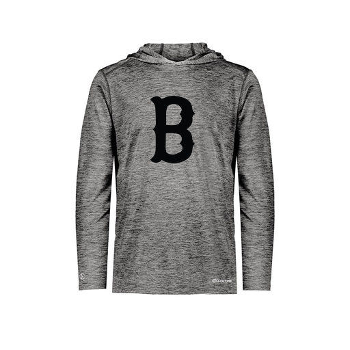 [FOLHCGBK-AS-LOGO3] Decker Men's Charge Hoodie (Adult S, Black, Logo 3)