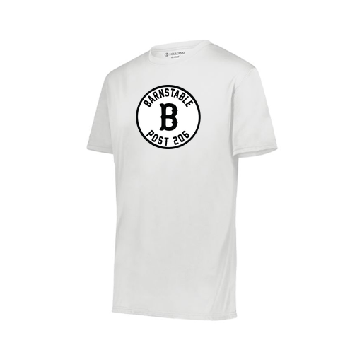 [222818.005.S-LOGO2] Men's Movement Dri Fit Shirt (Adult S, White, Logo 2)