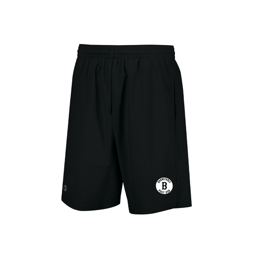 [229556.080.XS-LOGO2] Men's Weld Short (Adult XS, Black, Logo 2)