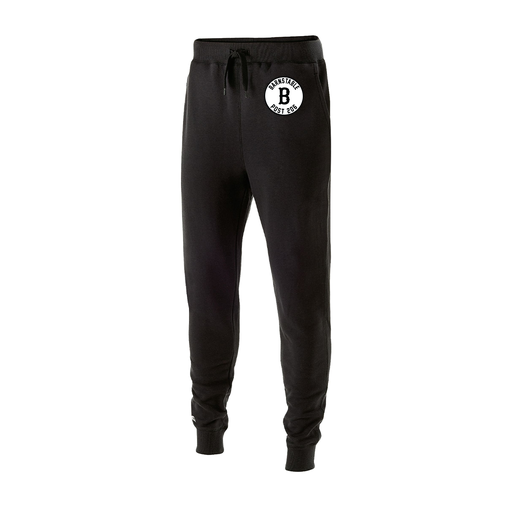 [229648.080.S-LOGO2] Youth 60/40 Fleece Jogger (Youth S, Black, Logo 2)